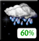 Showers Likely. Chance for Measurable Precipitation 60% Showers Likely. Chance for Measurable Precipitation 60%